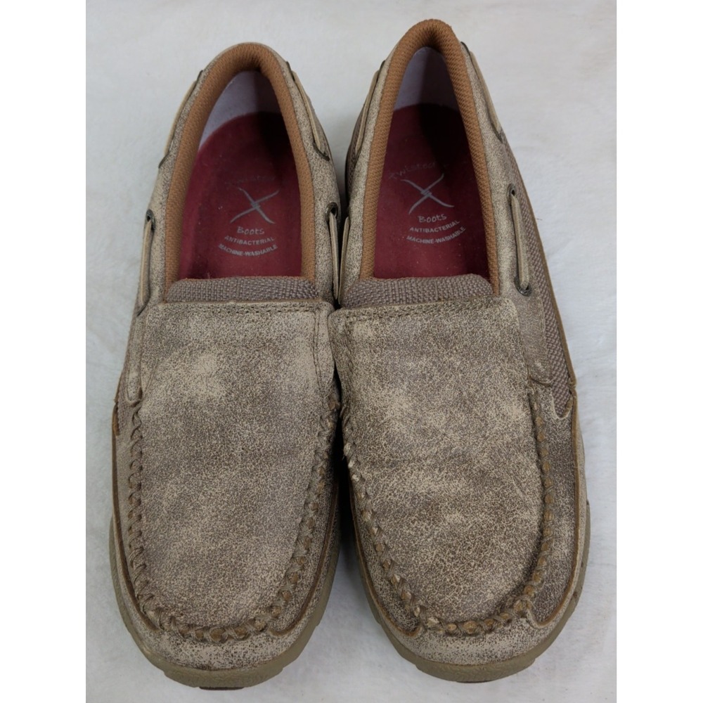 Twisted X Driving Moccasin Casual Slip On - Dusty/Tan